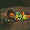 Cornucopia Pumpkins Diamond Painting