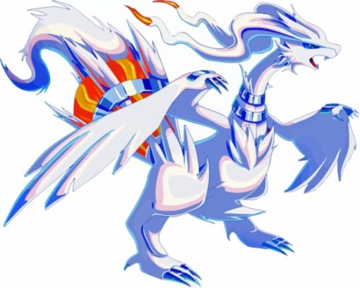 Cute Reshiram Diamond Painting