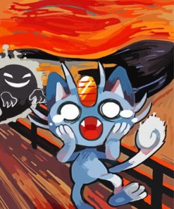 Cute Meowth Diamond Painting