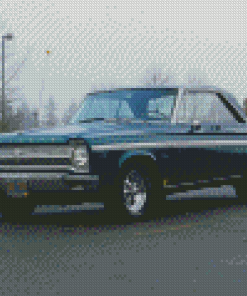 Dark Blue Plymouth Belvedere Diamond Painting