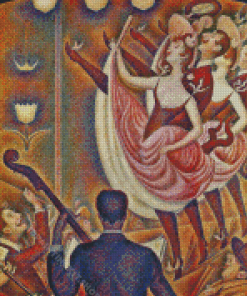 Georges Seurat Chahut Diamond Painting