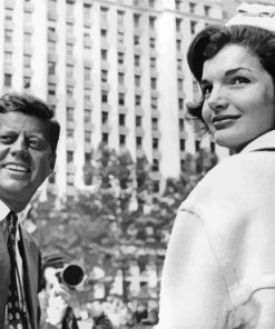 Jackie And Jfk In New York Diamond Painting