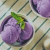 Japanese Ube Ice Cream Purple Dessert Diamond Painting