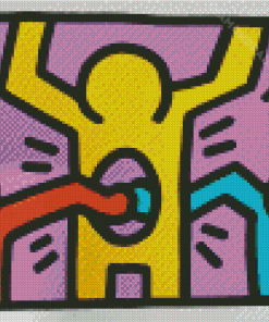 Keith Haring Art Diamond Painting