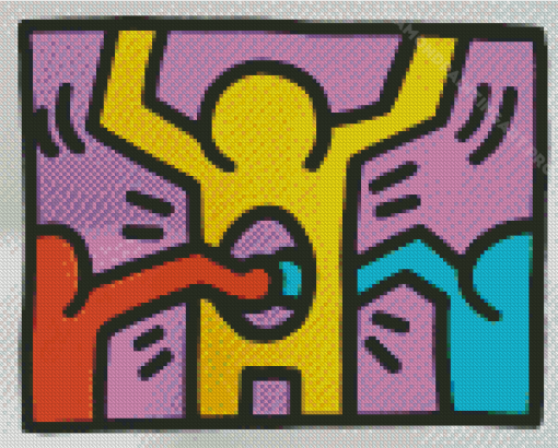 Keith Haring Art Diamond Painting