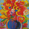 Max Vase Of Flowers Diamond Painting