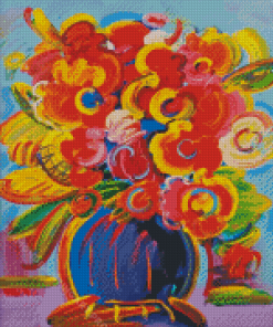 Max Vase Of Flowers Diamond Painting