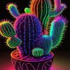 Neon Plant Diamond Painting