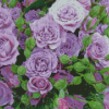 Purple Lilac Rose Diamond Painting