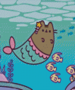 Pusheen Cat Diamond Painting