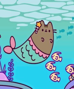 Pusheen Cat Diamond Painting