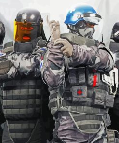 Rainbow 6 Siege Diamond Painting