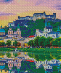 Salzburg Austria City Diamond Painting