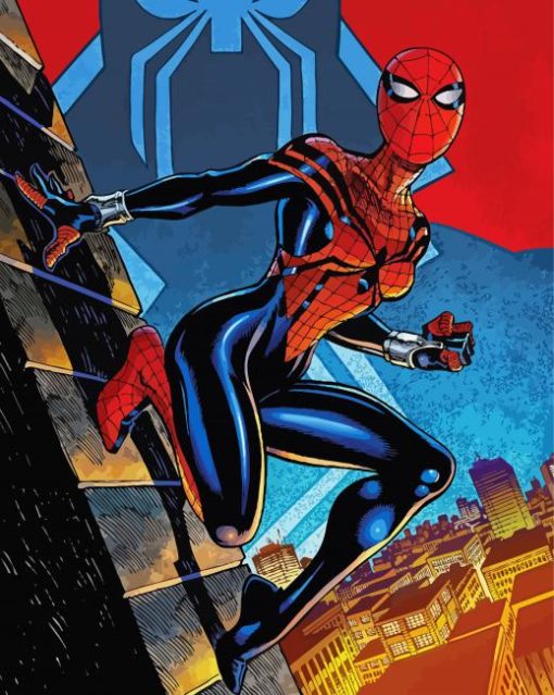 Spider Girl Poster Diamond Painting