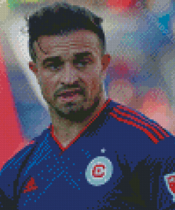 The Footballer Xherdan Shaqiri Diamond Painting