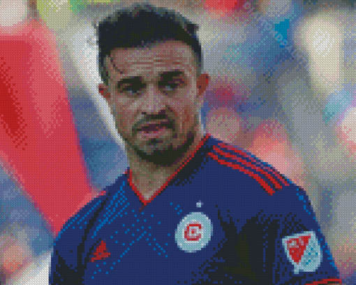 The Footballer Xherdan Shaqiri Diamond Painting