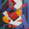 The Guitar Player Cubism Diamond Painting