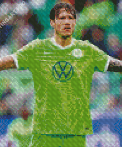 Wout Weghorst Wolfsburg Footballer Diamond Painting