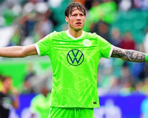 Wout Weghorst Wolfsburg Footballer Diamond Painting