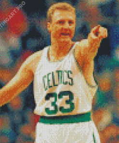 Young Larry Bird Diamond Painting