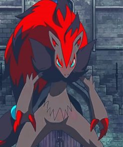 Zoroark Fox Pokemon Diamond Painting