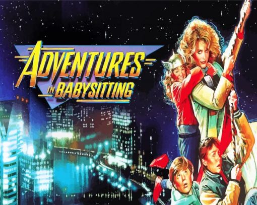 Adventures In Babysitting Poster Diamond Painting