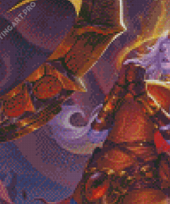 Aesthetic Soraka Art Diamond Painting