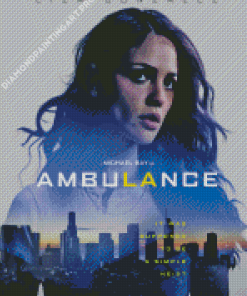 Ambulance Poster Diamond Painting