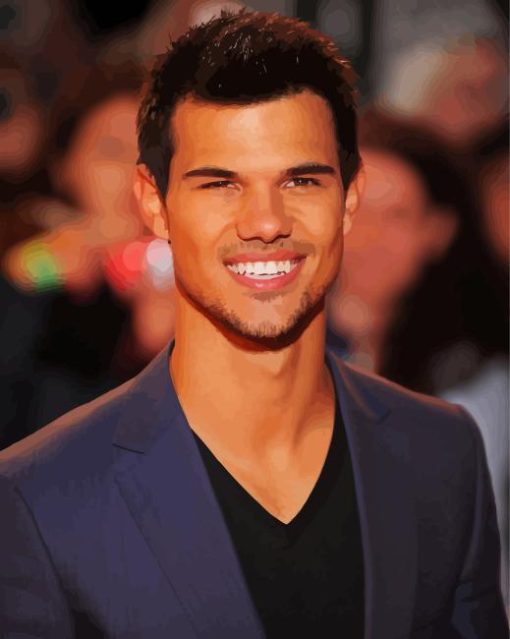 American Taylor Lautner Diamond Painting