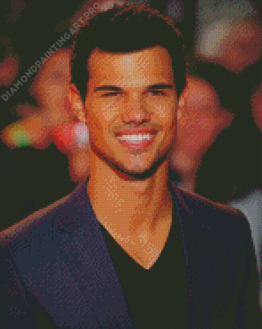 American Taylor Lautner Diamond Painting