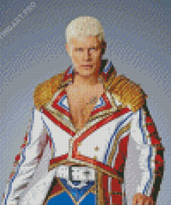 American Wrestler Cody Rhodes Diamond Painting