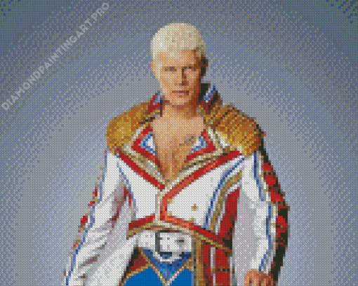 American Wrestler Cody Rhodes Diamond Painting