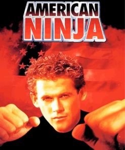 American Ninja Movie Diamond Painting