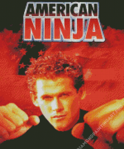 American Ninja Movie Diamond Painting