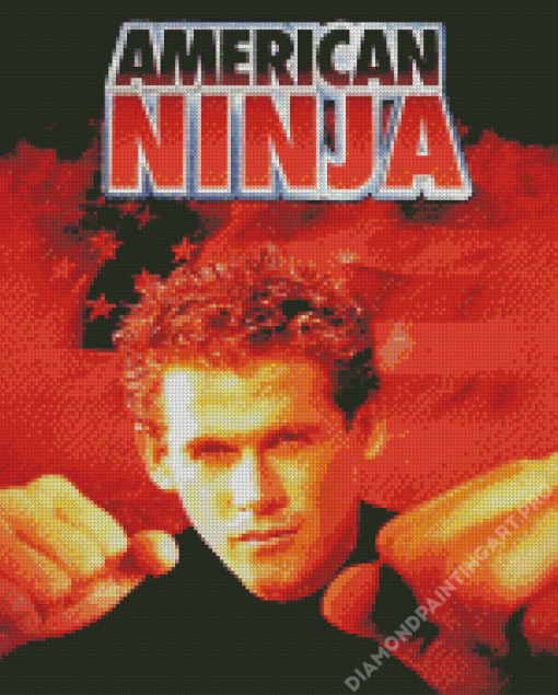 American Ninja Movie Diamond Painting