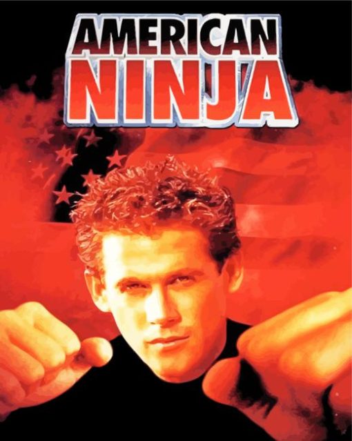 American Ninja Movie Diamond Painting