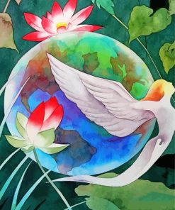 Angel Of Peace Diamond Painting