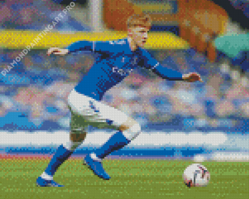 Anthony Gordon Footballer Diamond Painting