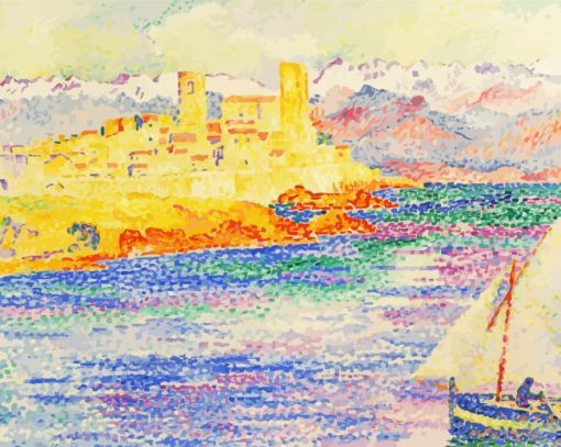 Antibes By Henri Edmond Cross Diamond Painting