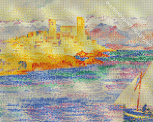 Antibes By Henri Edmond Cross Diamond Painting