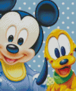 Baby Mickey Diamond Painting