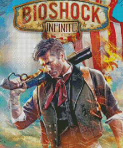 Bioshock Infinite Character Poster Diamond Painting