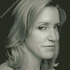 Black And White Felicity Huffman Diamond Painting