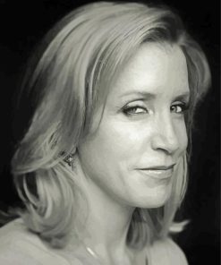 Black And White Felicity Huffman Diamond Painting