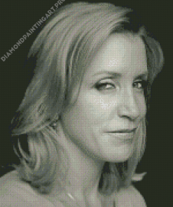 Black And White Felicity Huffman Diamond Painting