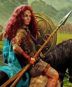 Boudicea Warrior Queen Diamond Painting