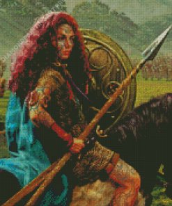 Boudicea Warrior Queen Diamond Painting