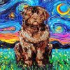 Brown Newfoundland Diamond Painting