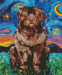 Brown Newfoundland Diamond Painting