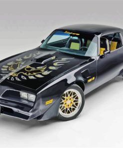 Burt Reynolds Pontiac Firebird Diamond Painting